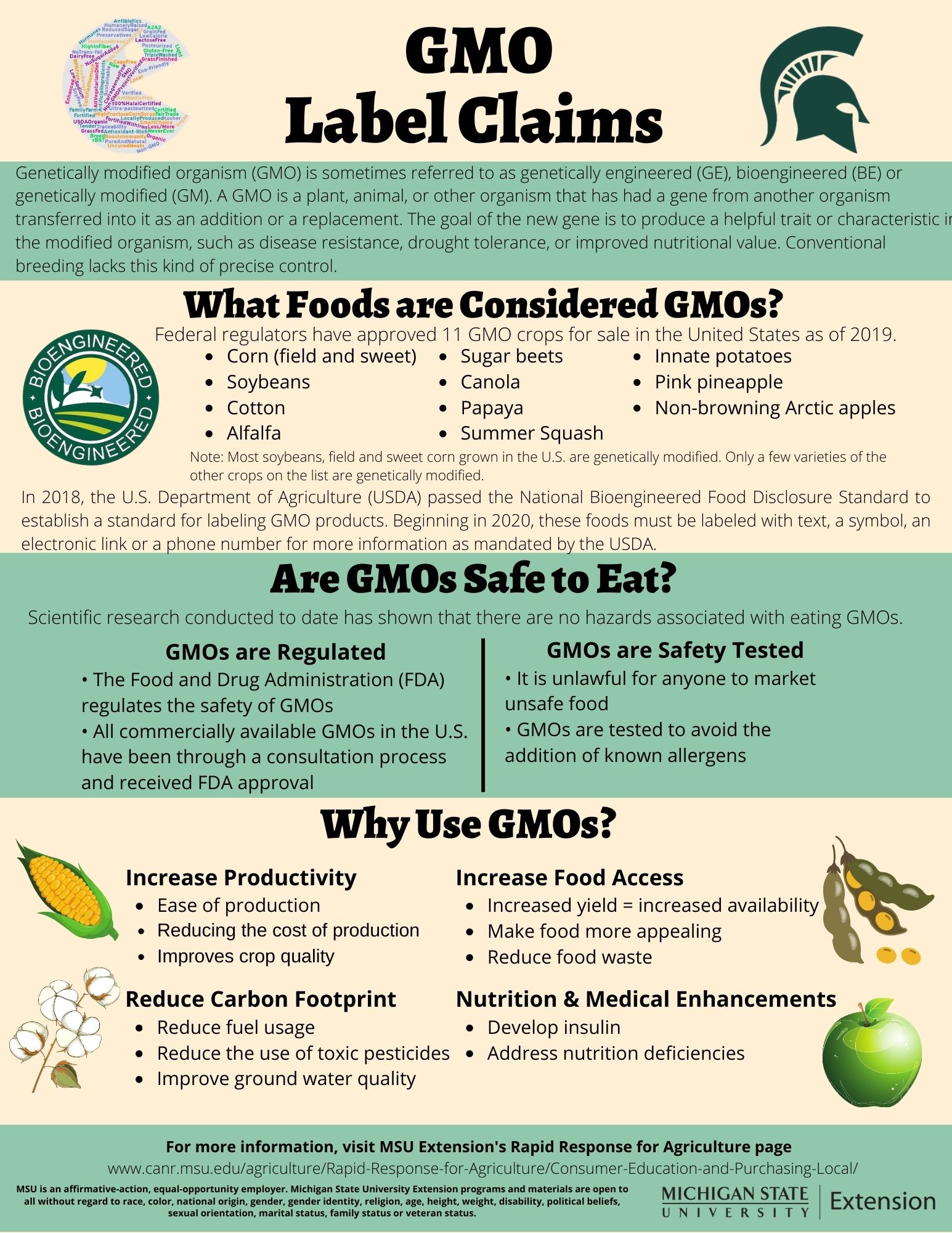 GMO Label Claims Agriculture